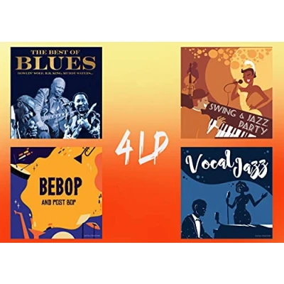 Abbildung von 4 Vinyl The Best Of Blues, Swing &amp; Jazz, Bebop, Vocal Jazz