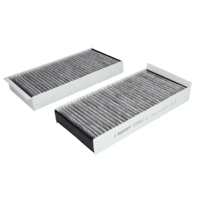 Abbildung von HENGST FILTER E3950LC 2 Innenraumfilter Aktivkohlefilter 233 116 31 BMW: Gran Tourer, X1, Active MINI: Hatchback, Convertible, Clubman