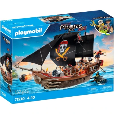 Abbildung von Playmobil 71530 Pirates Bausatz Großes Piratenschiff