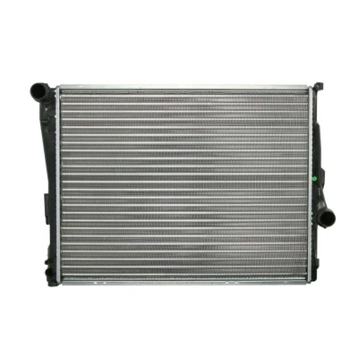 Abbildung von NRF 51577A Kühler, Motorkühlung Aluminium 580 449 32 Kühlrippen mechanisch gefügt BMW: 3 Coupe, Convertible, Saloon