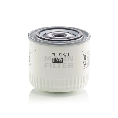 Abbildung von MANN FILTER W 913/1 Ölfilter 3/4 16 UNF Anschraubfilter
