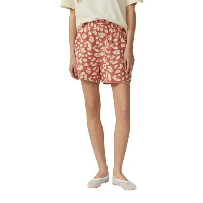 Abbildung von QS Shorts, Sommerhose aus Musselin mit All Over Muster