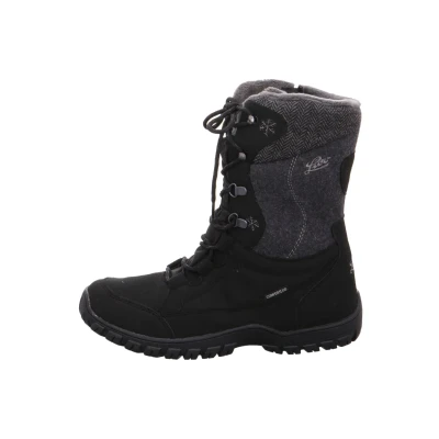 Abbildung von Lico MAIKE Damen Schneestiefel, Schwarz/ Grau, 37 EU