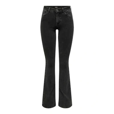 Abbildung von ONLY Onlrose Sweet Flared Jeans, Damen, Größe: Lx32, Washed black