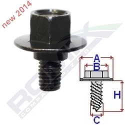 Abbildung von ROMIX C60913 Clip HONDA: CR V 3