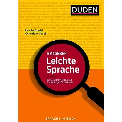 Abbildung von Ratgeber Leichte Sprache: die wichtigsten Regeln und Empfehlungen für Praxis (Duden Ratgeber)