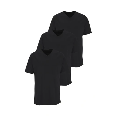 Abbildung von H.I.S T Shirt, mit V Ausschnitt aus Baumwolle, Unterhemd, Shirt