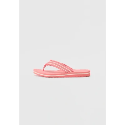 Abbildung von Tommy Hilfiger Zehentrenner, Damen, Größe: 38, Washed cherry Schuhe