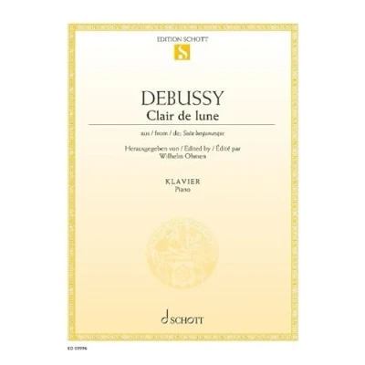 Abbildung von Clair de lune: aus &quot;Suite bergamasque&quot;. Klavier. (Edition Schott Einzelausgabe)