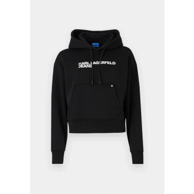 Abbildung von Karl Lagerfeld Jeans LOGO Sweatshirt, Damen, Größe: Large, Black