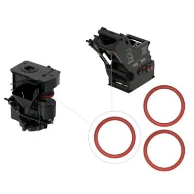 Abbildung von 3 x O Ring passend für Siemens EQ Reihe EQ3 EQ5 EQ6 EQ7 EQ8 EQ9 Brüheinhet Dichtung Wartungssatz Pflegeset