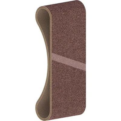 Abbildung von Bosch Accessories Pro 3tlg. Schleifband Set für Bandschleifer Holz und Farbe Best for Wood and Paint (Körnung 60/80/100, X440) 2608606173 Schwarz