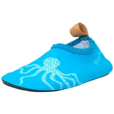 Abbildung von Playshoes Barfuß Schuhe Unisex Kinder Wassersportschuh, Meerestiere, 20/21 EU