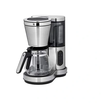 Abbildung von WMF Lumero Filterkaffeemaschine mit Glaskanne, Filterkaffee, 10 Tassen, Timerfunktion, Warmhalteplatte, Kaffeemaschine abnehmbaren Wassertank, Abschaltautomatik, 1000 W