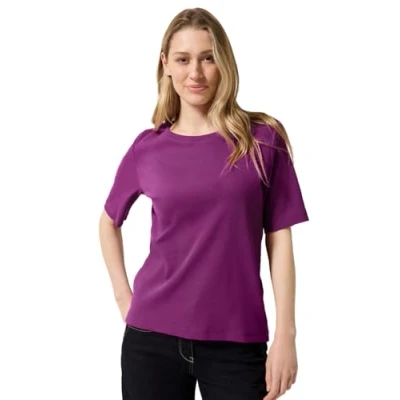Abbildung von Cecil Damen B322914 T Shirt, Anemone Pink, XS