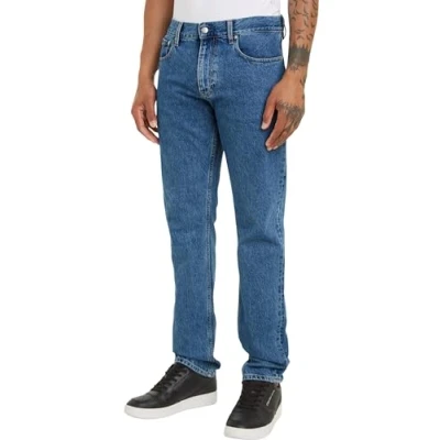 Abbildung von Calvin Klein Jeans Authentic Straight Leg, Herren, Größe: 33x30, Denim medium