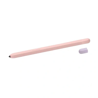 Abbildung von kwmobile Schutzhülle kompatibel mit Samsung S Pen Hülle Stift Silikon Case Schutz Abdeckung Ladeanschluss Altrosa