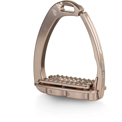 Abbildung von Tech Stirrups Steigbügel Venice Plus Dressur Roségold