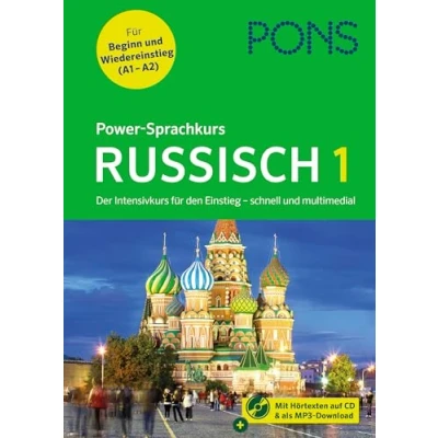 Abbildung von PONS Power Sprachkurs Russisch für Anfänger: Der Intensivkurs mit Buch, CD und Online Tests
