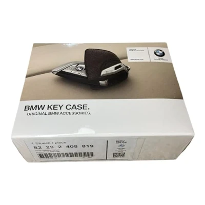 Abbildung von BMW Original Schlüsseletui Mit Edelspange Mokka