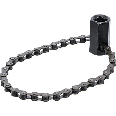 Abbildung von BGS Diy 1020 Universal Ölfilter Kettenschlüssel Antrieb Innenvierkant 12,5 mm (1/2&quot;) Ø 100