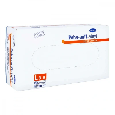 Abbildung von Peha soft vinyl Gr. L 100 Handschuhe