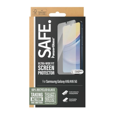 Abbildung von SAFE by PanzerGlass Displayschutzglas »Ultra Wide Fit Screen Protection«, Displayschutzfolie, Schutzfolie, Bildschirmschutz, kratz &amp; stoßfest