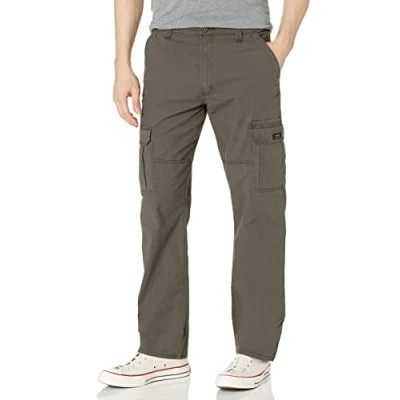 Abbildung von Wrangler Herren Authentics Stretch Cargo Pant Freizeithosen, Elmwood, 36W / 30L