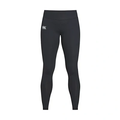 Abbildung von Canterbury Damen Vapodri Full Length Tights Leggings Strumpfhose, Jet Black, 38