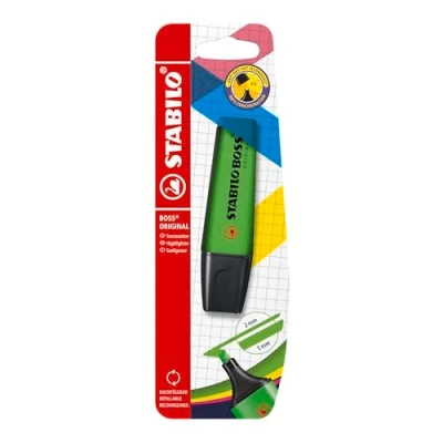Abbildung von Textmarker STABILO BOSS ORIGINAL Einzelstift grün