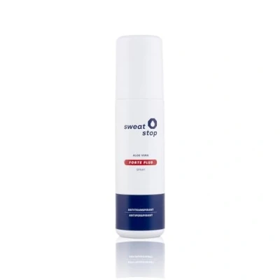 Abbildung von SweatStop Aloe Vera FORTE PLUS Antitranspirant Achsel Spray 100ml gegen sehr starkes Schwitzen Anti Schweiß Antiperspirant Deo für Sie &amp; Ihn 48 72h Sicherheit