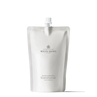 Abbildung von Molton Brown Orange &amp; Bergamot feine flüssige Handseife Nachfüllpackung 400 ml