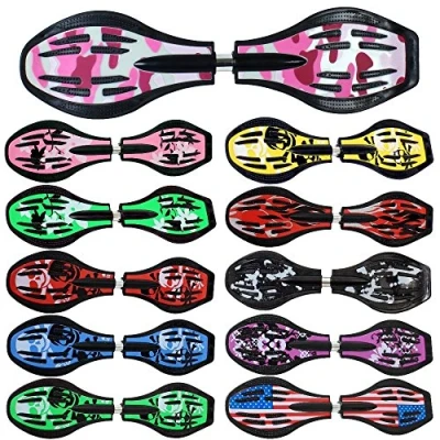 Abbildung von FunTomia Waveboard Original ABEC9 Kugellager inkl. Tasche Bis 120kg (Verschiedene Farbdesigns)