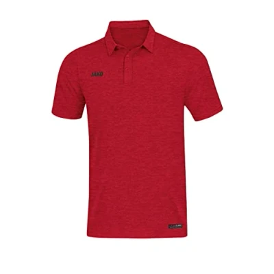 Abbildung von JAKO Fussball Premium Basics Poloshirt, Herren, Größe: XXL, Rot