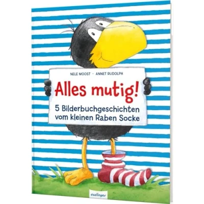 Abbildung von Der kleine Rabe Socke: Alles mutig!: 5 Bilderbuchgeschichten vom kleinen Raben Socke Lustige Vorlesegeschichten über Freundschaft für Kinder ab 3