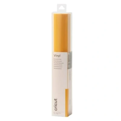 Abbildung von Cricut 2007717 Premium Vinyl Permanent, Maisgelb, 1.2M