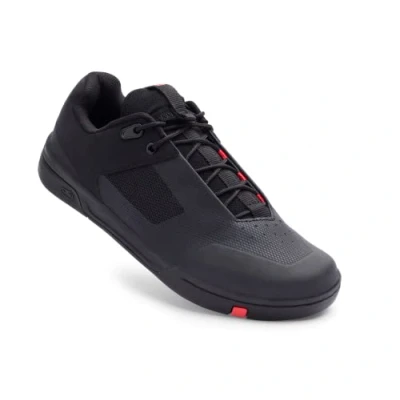 Abbildung von Crankbrothers Stamp Lace Fahrradschuhe, Schwarz/Rot, 44.5 EU