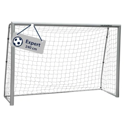 Abbildung von HUDORA Fußballtor Expert großes für Kinder &amp; Erwachsene wetterfestes standfestes mit engmaschigem Netz Hochwertige Outdoor Torwand Freizeit Training