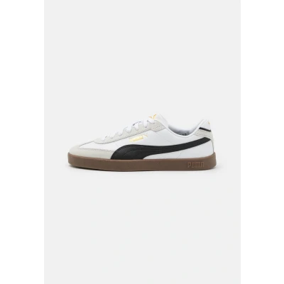 Abbildung von Puma CLUB II ERA Unisex Sneaker low, Größe: 48.5, White/black/vapor gray Leder und lederimitat