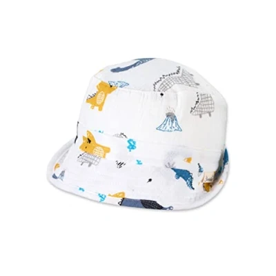 Abbildung von Sterntaler Baby Jungen Hut Fischerhut Dinos Hut, Kopfbedeckung Sommer, Sommerhut aus Baumwolle beige, 47