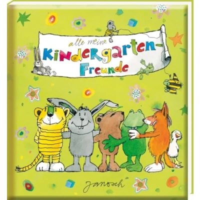 Abbildung von Meine Kindergarten Freunde Janosch: Freundebuch ab 3 Jahren für und Kita, Jungen Mädchen