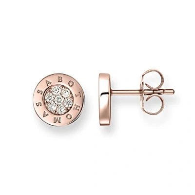 Abbildung von Thomas Sabo Damen Ohrringe Ohrstecker Classic Pavé Zirkonia 925 Sterling Silber H1820 416 14