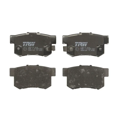 Abbildung von TRW COTEC GDB3154 Bremsbelagsatz mit akustischer Verschleißwarnung HONDA: Jazz 2, CR V Accord 6 Limousine, ROVER: 600