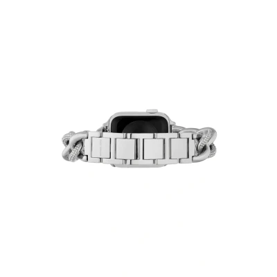 Abbildung von Michael Kors Strap FOR Apple BAND Uhren Zubehör silvercoloured, Damen, Größe: One Size, Silver coloured