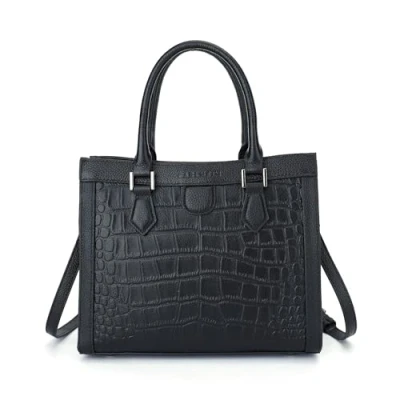 Abbildung von Carlheim Classic Shopping Bag, Damen, Größe: One Size, Black