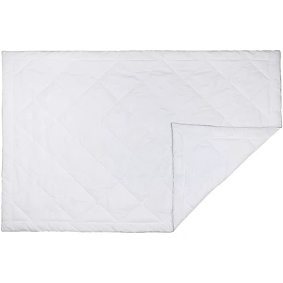 Abbildung von Gözze Sommerdecke, Extraleichte Bettdecke für Warme Nächte, 155 x 220 cm Weiß