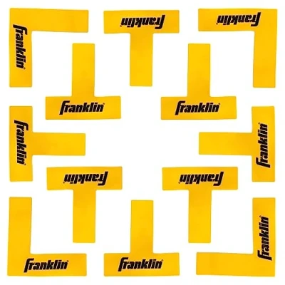 Abbildung von Franklin Sports Pickleball Court Marker Kit Linienmarkierungs Set mit Maßband offizielle Größe Throw Down