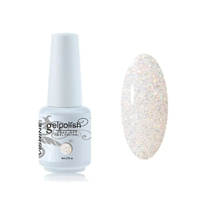 Abbildung von Vishine Gel Nagellack Soak Off UV LED Nagel Gellack für Nail Art Salon DIY zu Hause Starter Maniküre 8ml #1400