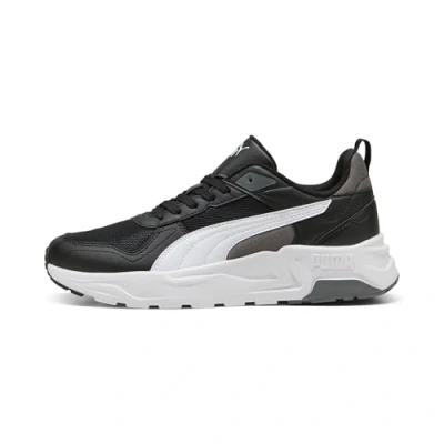 Abbildung von PUMA Unisex Trinity 2 LT Sneaker, Black White COOL Dark Gray, 44.5 EU