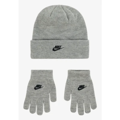 Abbildung von Nike Sportswear CLUB Beanie Glove Unisex SET Fingerhandschuh für Kinder, Größe: 54 57, Black